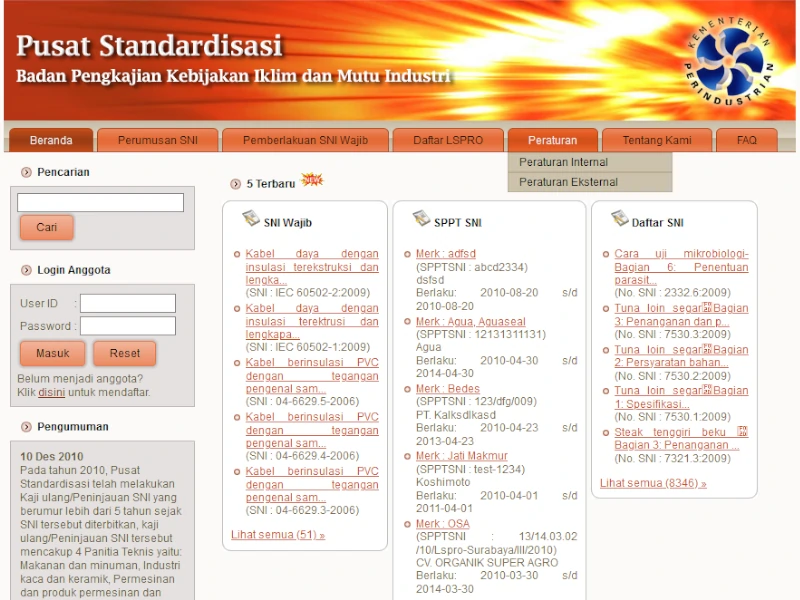 Pusat Standardisasi BPKIMI